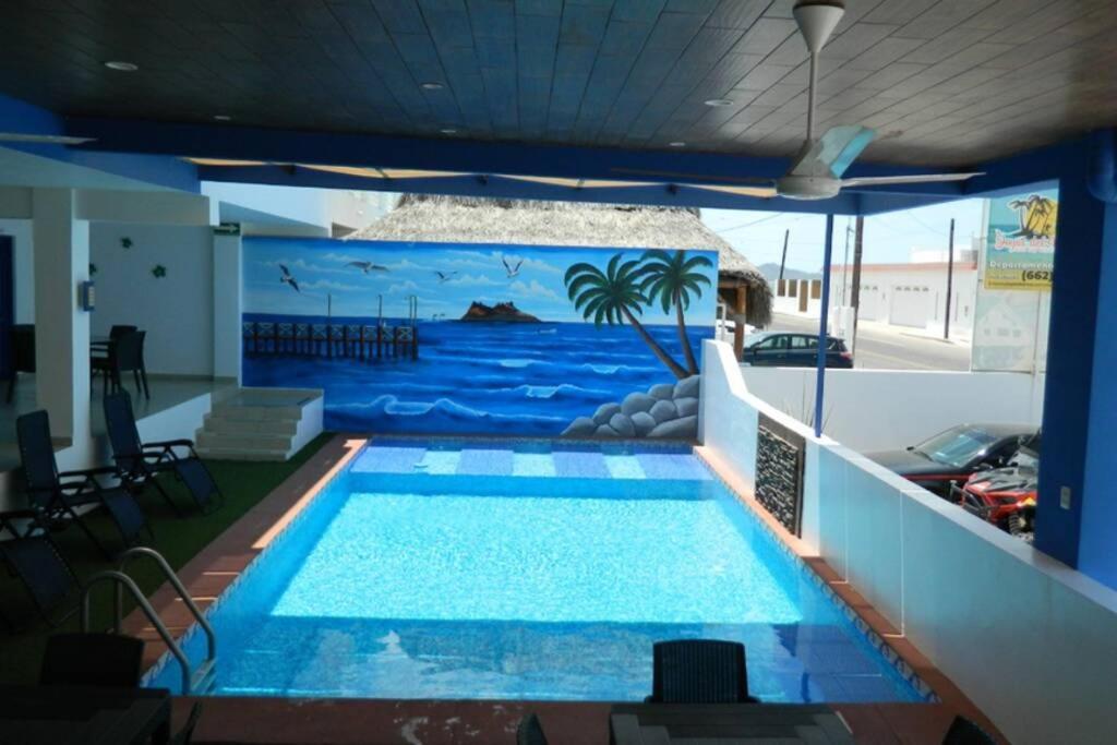 Rubí Joyas del Mar Bahia de Kino Apartamento Exterior foto