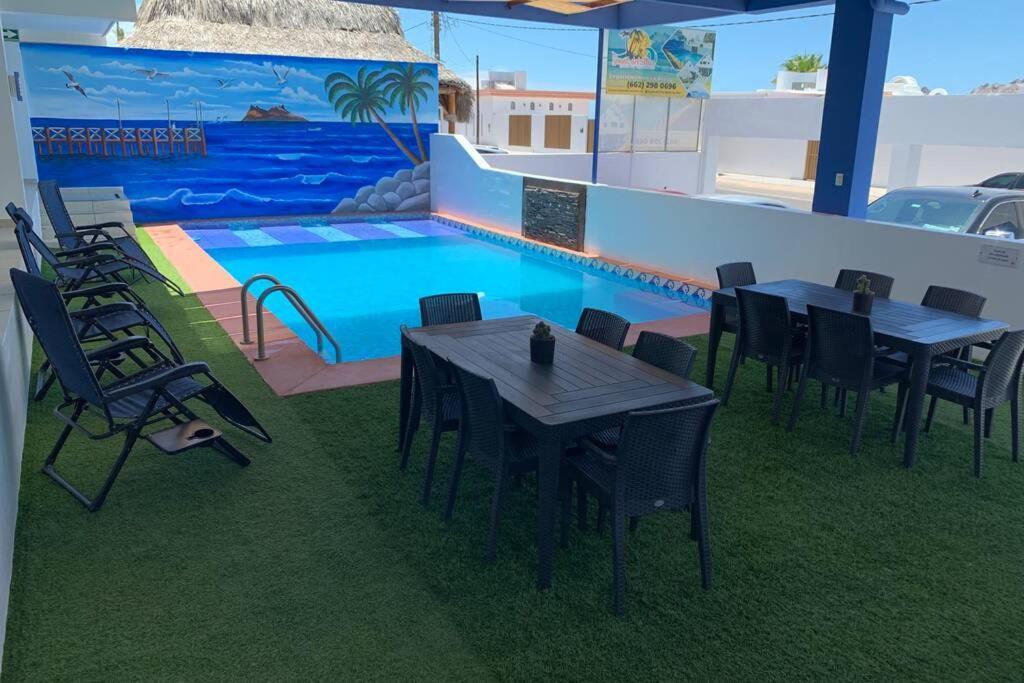 Rubí Joyas del Mar Bahia de Kino Apartamento Exterior foto